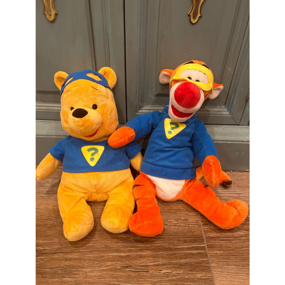 Disney Winnie the Pooh and Tigger Super Sleuth Plush